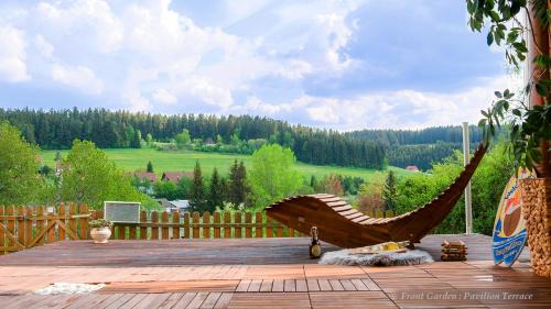 Unterkirnach House | Entire House in Schwarzwald with mountain view, private Sauna, Gym, Garden and Terraces