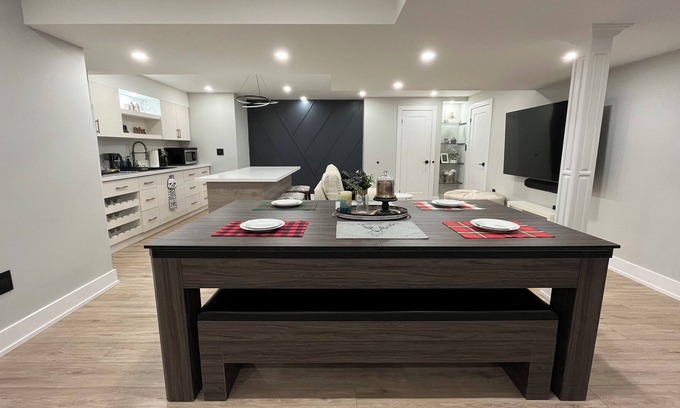 Aurora House | Entire Modern Basement Apartment Hosted in Aurora