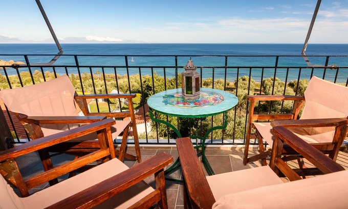 Koroni Apartment | Eros Home, Perfect Location, Panoramic Sea View