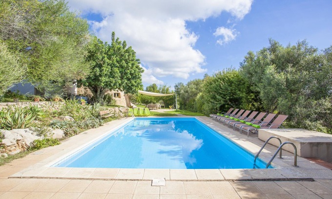 Sant Llorenc des Cardassar Villa | ES GARROVER - Villa with private pool in CALA MILLOR. Free WiFi