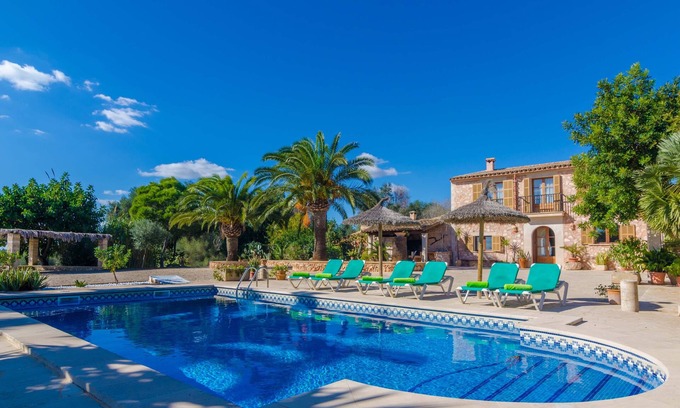 Santanyi Villa | ES TURÓ - Great Majorcan finca with private pool, ideal for family holidays. Free WiFi
