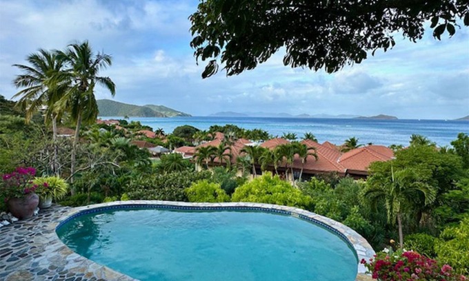 Spanish Town Villa | Escape to Paradise in This Luxury Rental Villa on Mahoe Bay.
