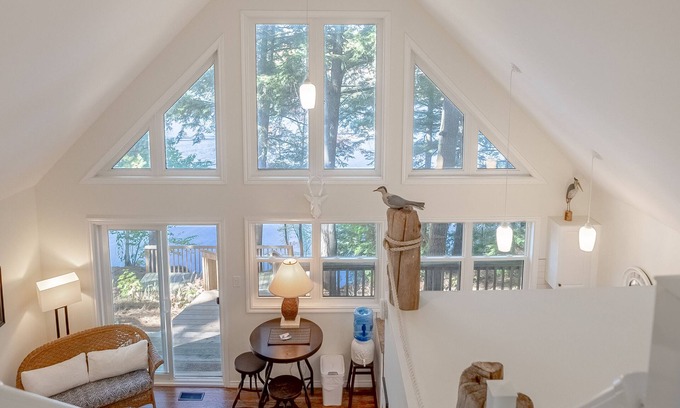 Sharbot Lake Cottage | Escape to romantic serenity.