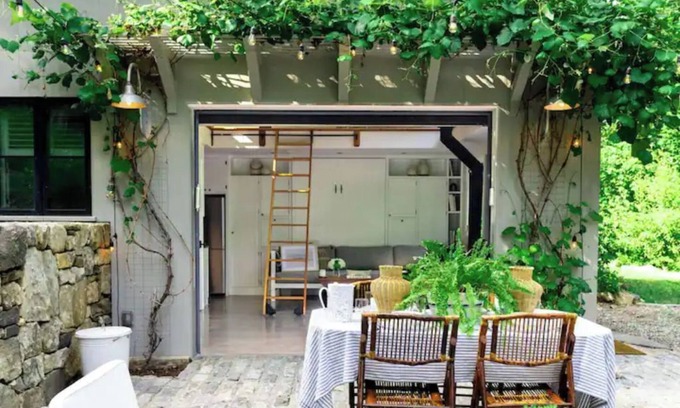 Fairfield Cottage | Escape to The River Loft, a secluded private riverfront retreat in Weston, CT.
