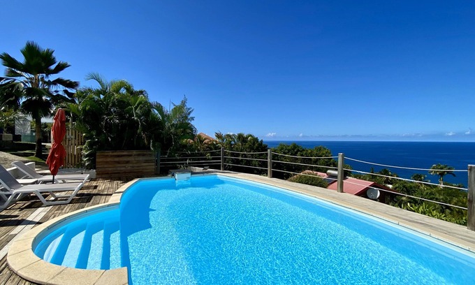 Deshaies Apartment | Espace Harmonie vue mer