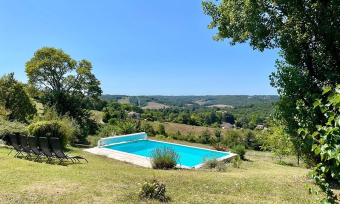 Coulounieix-Chamiers House | Estate in the heart of the Périgord Blanc with swimming pool and large wooded park.