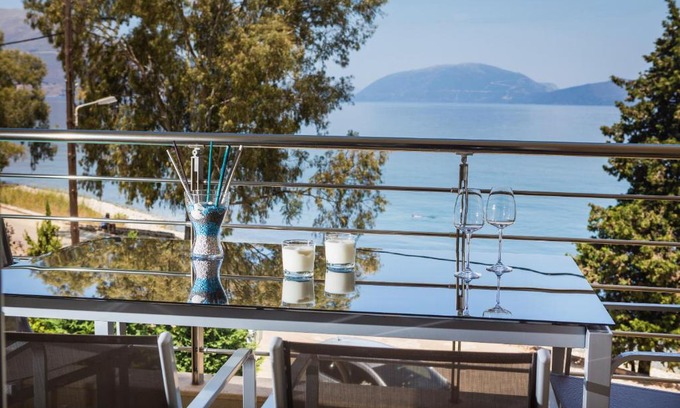 Karavomylos Apartment | Eucalyptus suite sea view
