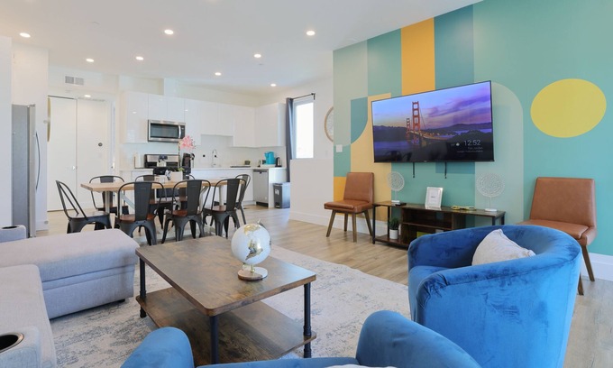 Harbor Gateway South Apartment | EV Charger Ready Grandeur Abode 4B2.5B