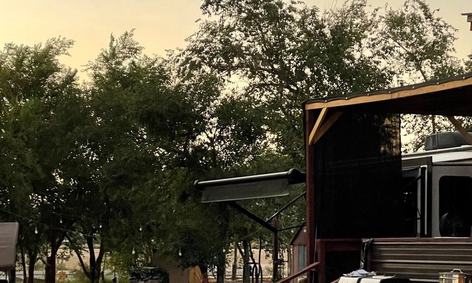 Pahrump House | Ever wonder what it feels like to live in an RV? Clean Grand Design RV 2020