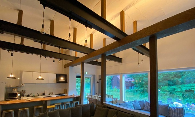 Akaigawa-mura House | Excellent access to Kiroro ski resort BBQ right next to the river - The Skilas Kiroro / Yoichi-gun Hokkaidō