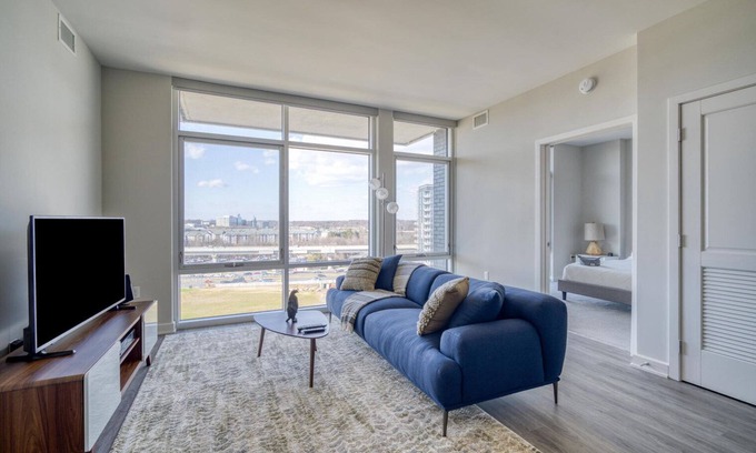 McLean Apartment | Excellent Fairfax 2BR w/Pool & Elevator, nr Bus Stops, by Blueground