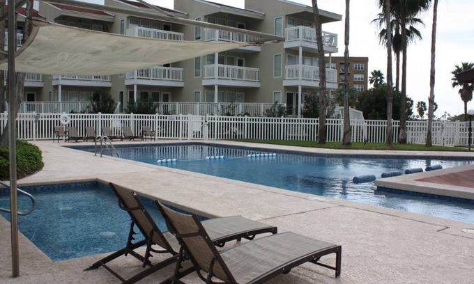 South Padre Island Condo | Excellent view to Pool and BBQ pit, Condo 2B/2B, Beach Access free wifi