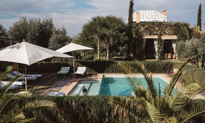 Tnine Ourika Villa | Exceptional 6-Bedroom Luxury Villa With Private Pool and Spectacular Views.