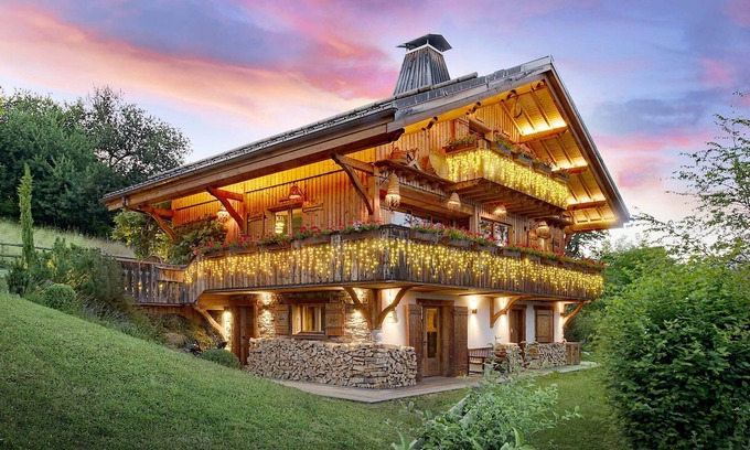 Cordon Ski Chalet | Exceptional chalet facing Mont Blanc for 10 people