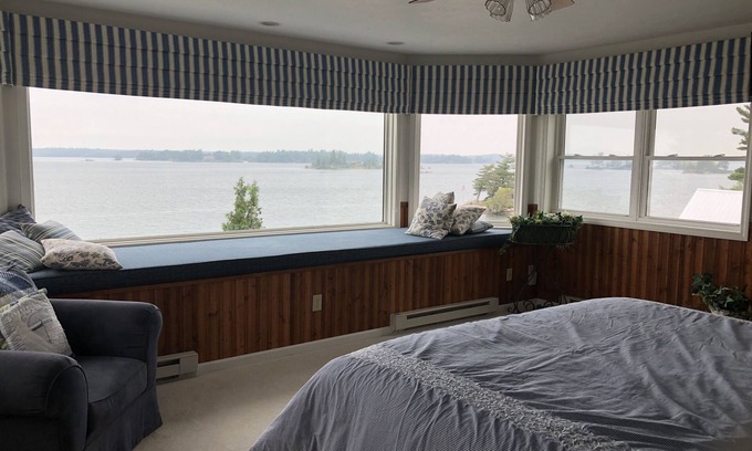 Alexandria Bay House | Exceptional panoramic St Lawrence views. Great boating, fishing. kayaks.