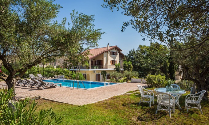 Xi Villa | Exceptional summer villa for 2 -12 guests, 600 meters above Xi Beach, Kefalonia