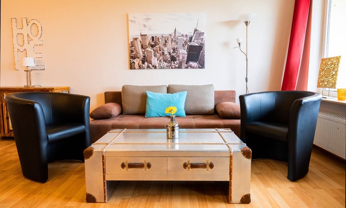 Niestetal Apartment | Exclusive big city apartment/near downtown Kassel + DOCUMENTA/Hercules view