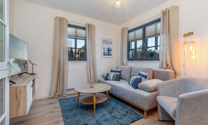 Zingst Apartment | Exclusive, very high-quality and modern vacation apartment with heated cabin