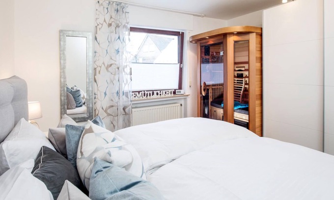 Altastenberg Apartment | Exclusive vacation home with whirlpool and infrared sauna