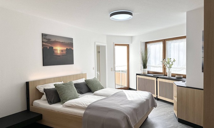 Uhldingen-Muehlhofen Apartment | Exclusive 2-room apartment Pfahlbauten 1 with 2 balconies and 2 TVs