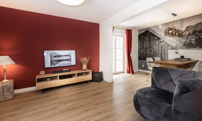 Oberstdorf Apartment | Exclusive and luxurious furnished 75 sqm 5* vacation apartment with sun terrace