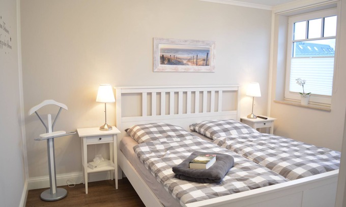 Borgerende Apartment | Exclusive FeWo/2Schlafz./Dream location/barrier-free/beach 200m/washer-dryer/W-LAN
