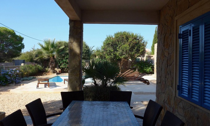 Cala Llombards House | Exclusive, new house, absolute beach, pool, air conditioning, Cala Llombards