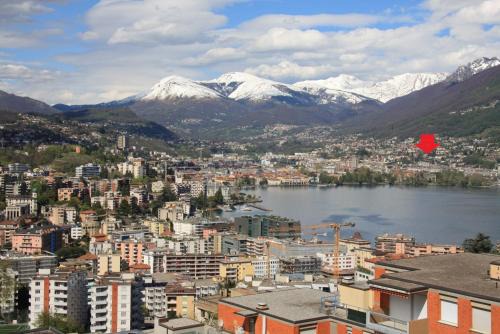 Lugano Apartment | Executive Lake View with Private Garden