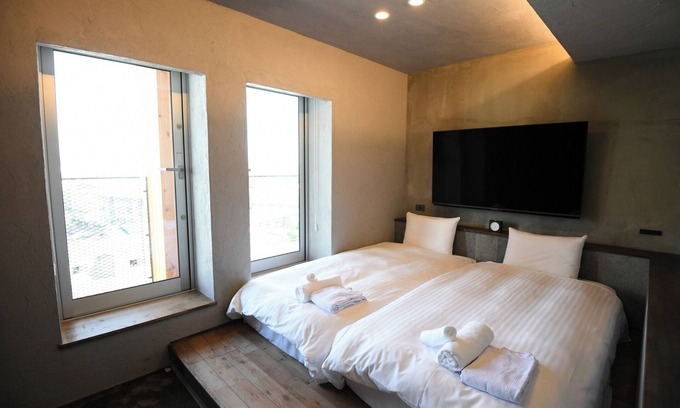 Nagaokakyo Hotel | Executive Twin Room Room Only Plan with 500 yen /Nagaokakyo Kyōto