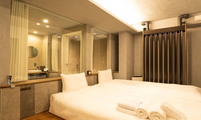 Nagaokakyo Hotel | Executive Twin with Extra Bed No Meals Eco Plan/Nagaokakyo Kyōto