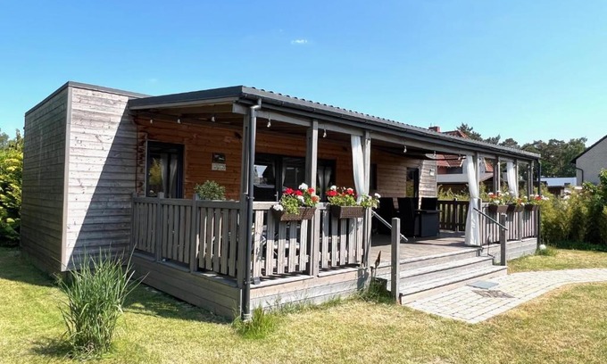 Region Hannover District House | Exklusives Ferienhaus Rybak mit Boxspringbetten direkt am Steinhuder Meer