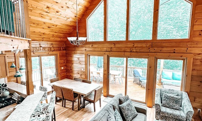 Standish House | Expansive Upscale Retreat on 2 Acres with Sebago Beach Access, Canal Dock, A/C