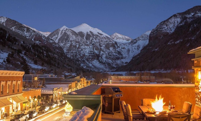 Telluride Condo | Experience "The RoofTop", a Super Cool Penthouse, inspiring views, huge deck!