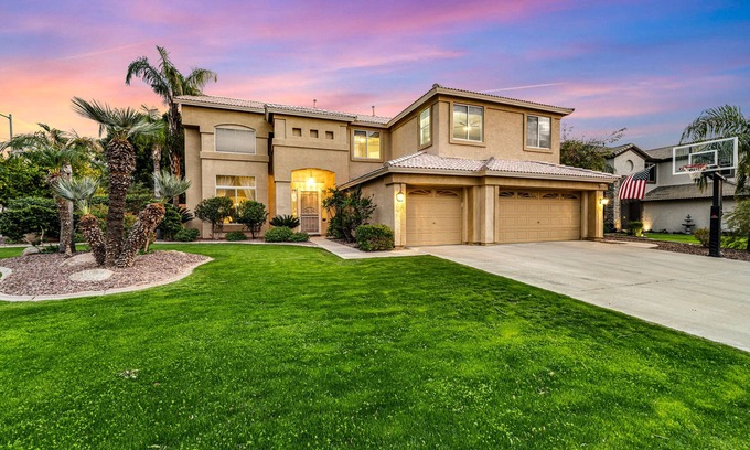 Terramar House | Exquisite home with firepit, game room, heated pool, pool spa, & putting green