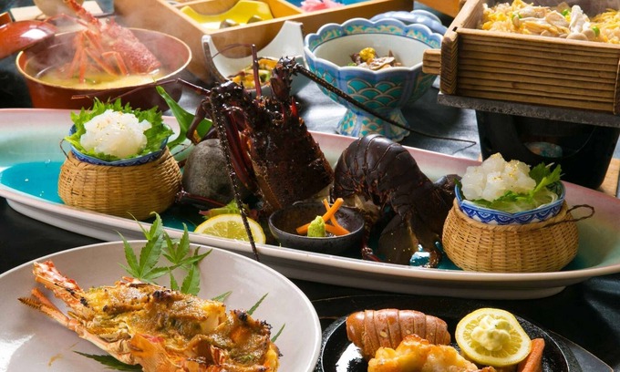 Minamikyushu Hotel | Exquisite spiny lobster Half Board plan Nonsmoking JapaneseWestern Room/Minamikyushu Kagoshima