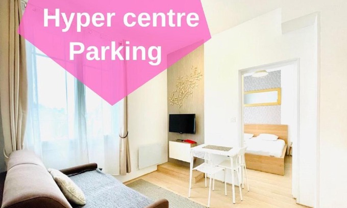 Madeleine-Champ de Mars Apartment | F2 Golden Lounge, Hyper Centre, Parking