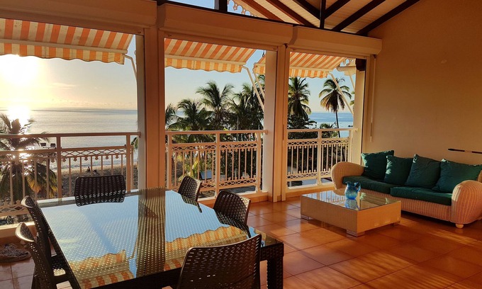 Le Carbet Apartment | F3 APARTMENT ON THE BEACH - 6 PEOPLE