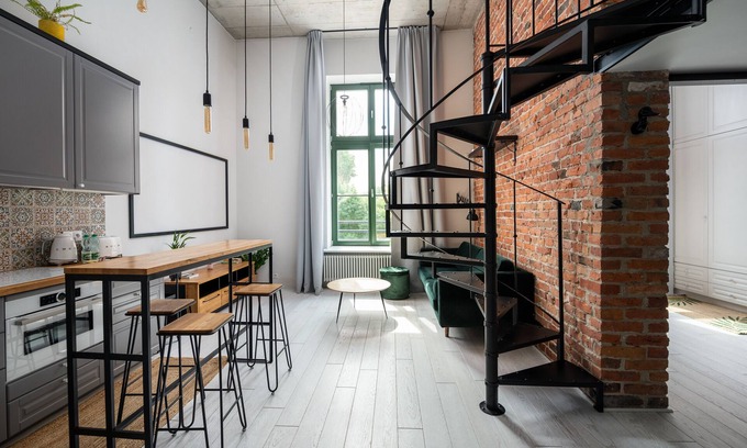 Nowa Praga Apartment | Fabryka Na Pradze Loft Apartment