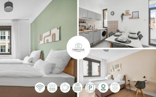 Kostheim Apartment | FABYLOUS Homes City Apartment I Gruppen I Waschtrockner I Balkon I belebte Lage