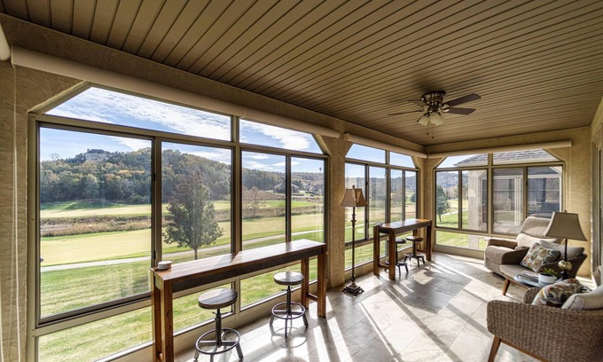 Camdenton Villa | Fairway to Heaven in Old Kinderhook | Golf Mecca, Pools & Ice Rink!