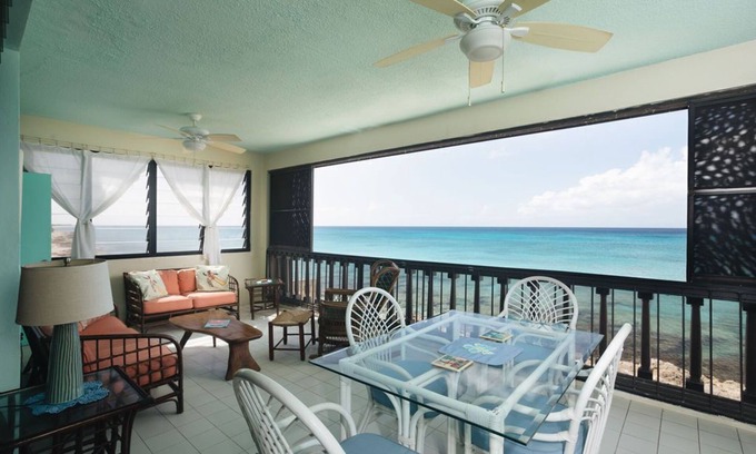 Frederiksted Condo | Fall Asleep to Waves Crashing on the Beach after watching the sunset