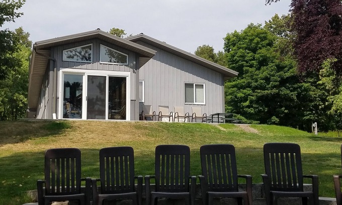 Tower House | Family friendly Birch Point vacation home on beautiful Big Bay