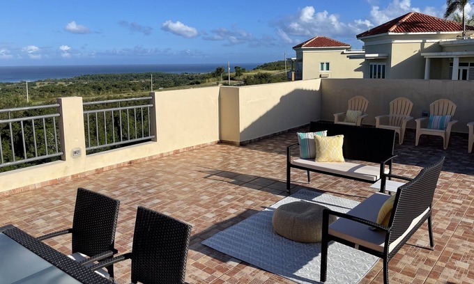 Borinquen Apartment | Family- friendly penthouse in Aguadilla! Close to beaches and restaurants.