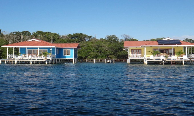 Punta Caracol House | Family-friendly Unforgettable Vacation at over the water house.