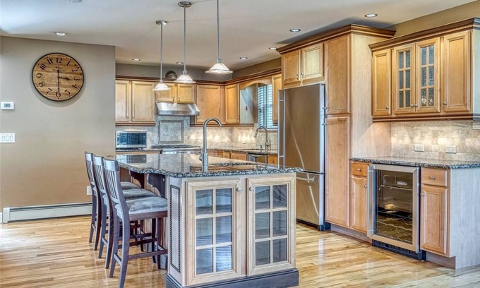 Center Moriches House | Family Friendly Escape with Bay views, Private Pool & Beach Adjacent