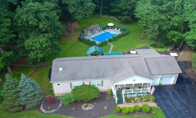 Warwick Villa | Family Fun Getaway near Cascade Lake in Warwick NY