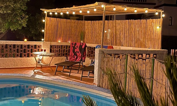 Velilla-Taramay House | Family house with private pool, sun and view to the sea