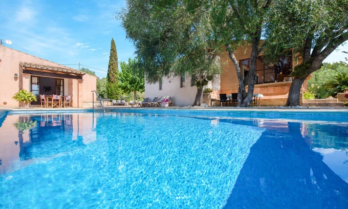 Arta Villa | Fantastic Finca with Pool, Garden, Terraces, Air Conditioning & Wi-Fi; Parking Available