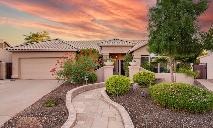 Paradise Valley Village House | Fantastic home with private heated pool, grill, Ping-Pong & enclosed backyard