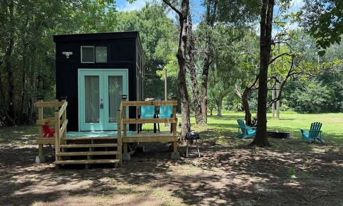 Cantonment House | Fantastic TINY home nestled in tree’s in charming Cantonment FL. Pets welcome!